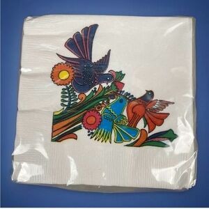 Villeroy & Boch Napkins Paper  Decor Acapulco Cocktail Napkins Retro New